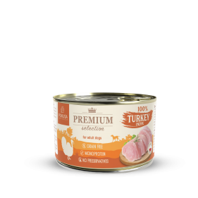 Wet dog food - 100% turkey - Premium Selection