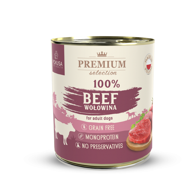 PREMIUM SELECTION WET FOOD 100% BEEF