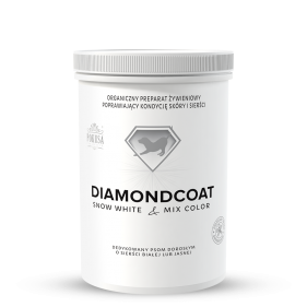 DiamondCoat SnowWhite & MixColor - naturalny suplement dla psów