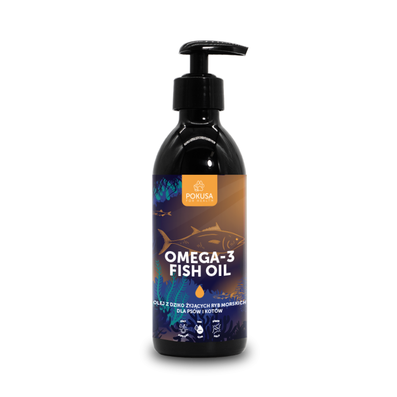 Omega-3 Fish Oil - Olej z dziko żyjących ryb morskich