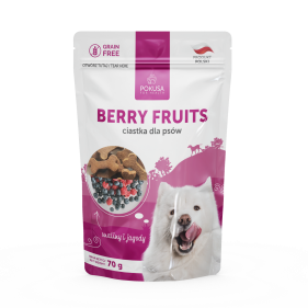 Ciastka dla psa- Berry Fruits - owoce i zioła