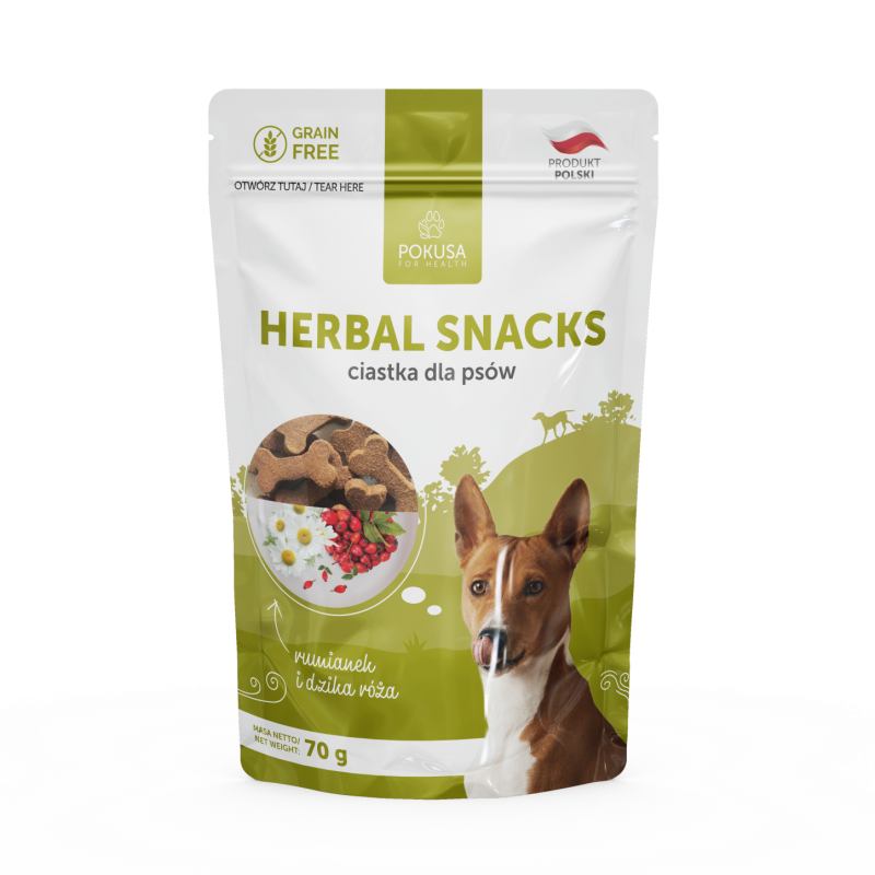 Ciastka dla psa - Herbal Snacks - ziołowe przekąski