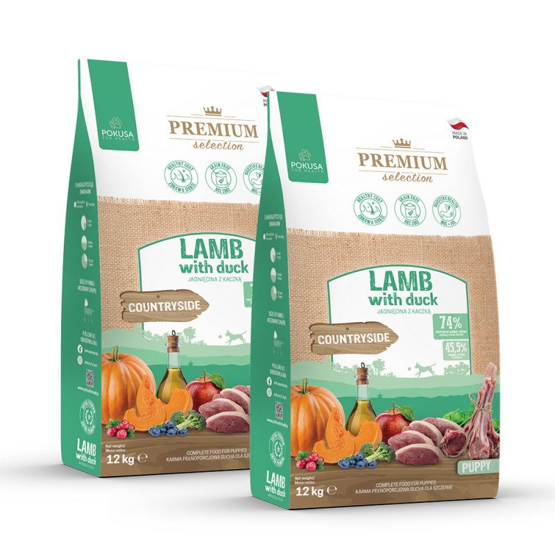 Premium Selection Lamb with Duck Puppy