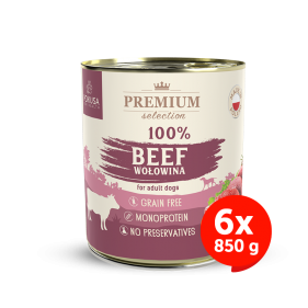 PREMIUM SELECTION WET FOOD 100% BEEF