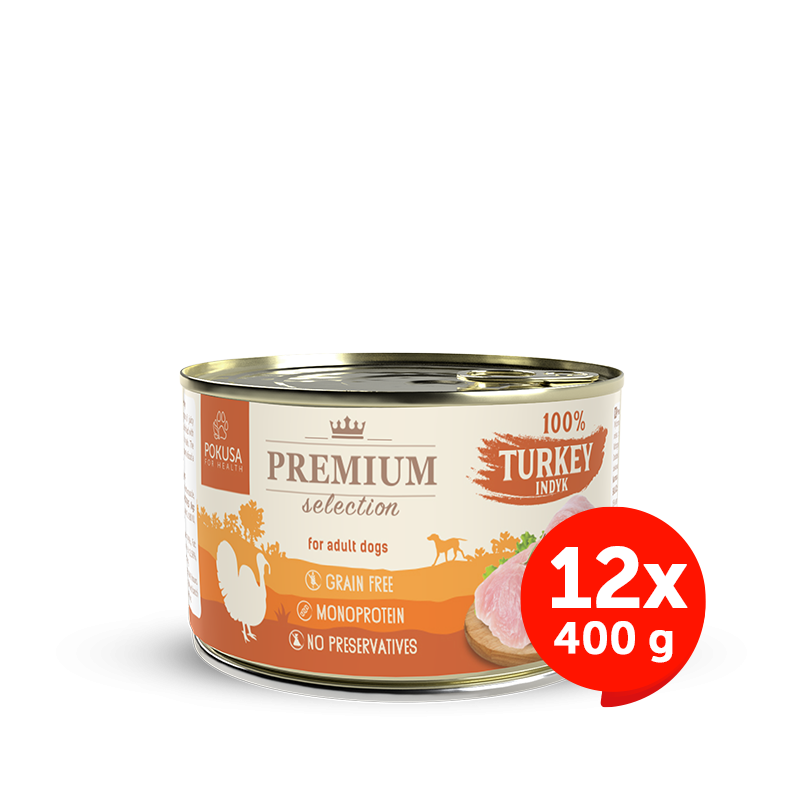 PREMIUM SELECTION WET FOOD 100% TURKEY