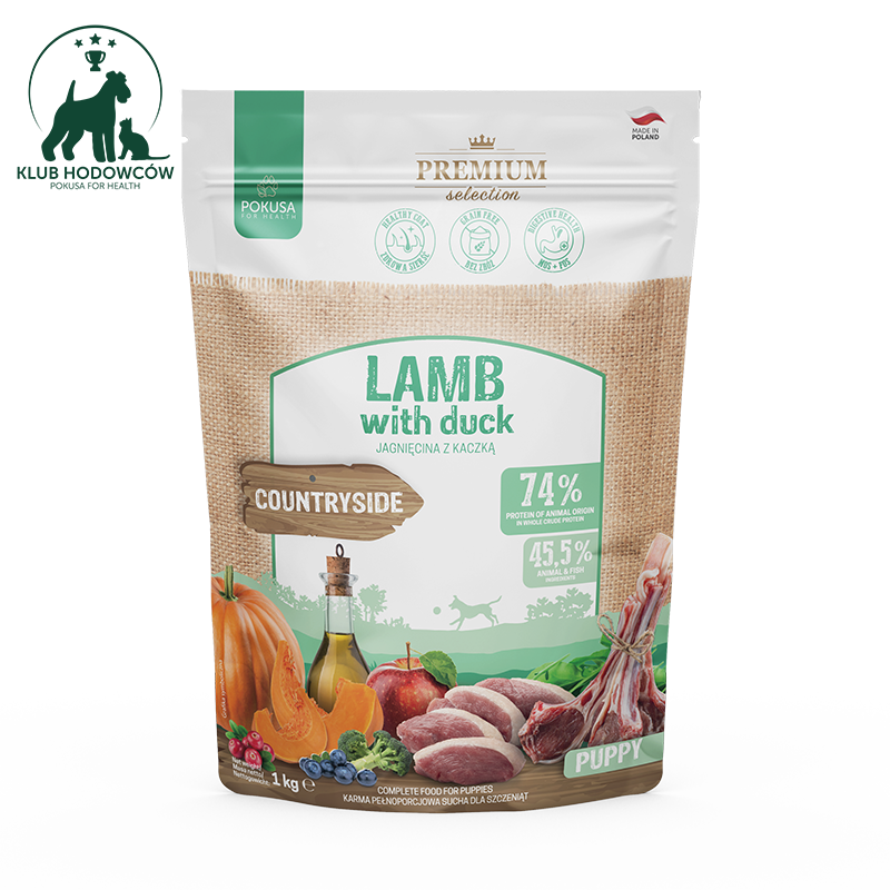 Premium Selection Lamb with Duck Puppy