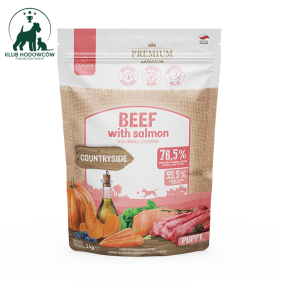 Premium Selection Beef with Salmon Puppy