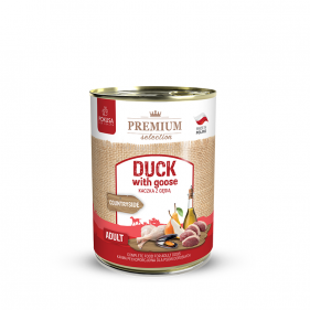 Premium Selection - duck with goose - wet food