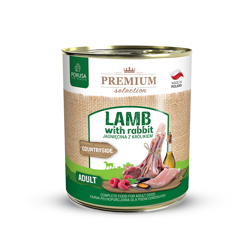 Premium Selection - lamb whith rabbit - wet food