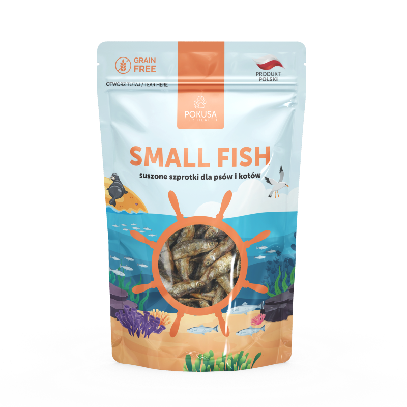 SMALL FISH for dogs and cats