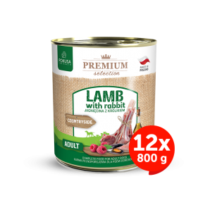 Premium Selection - lamb whith rabbit - wet food