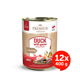 Premium Selection - duck with goose - wet food