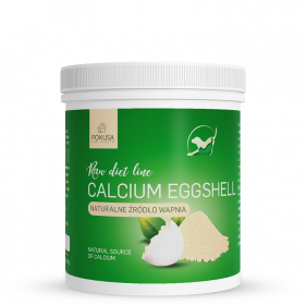Natural supplement for dogs and cats is an excellent, natural source of easily assimilable calcium, essential in daily diet, especially in the... Calcium Eggshell - natural supplements