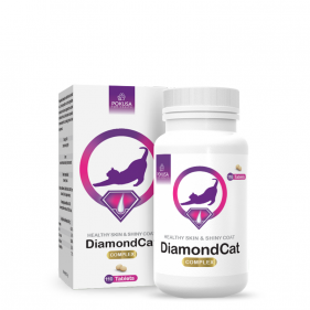 DiamondCat - poprawa kondycji okrywy włosowej dla kota