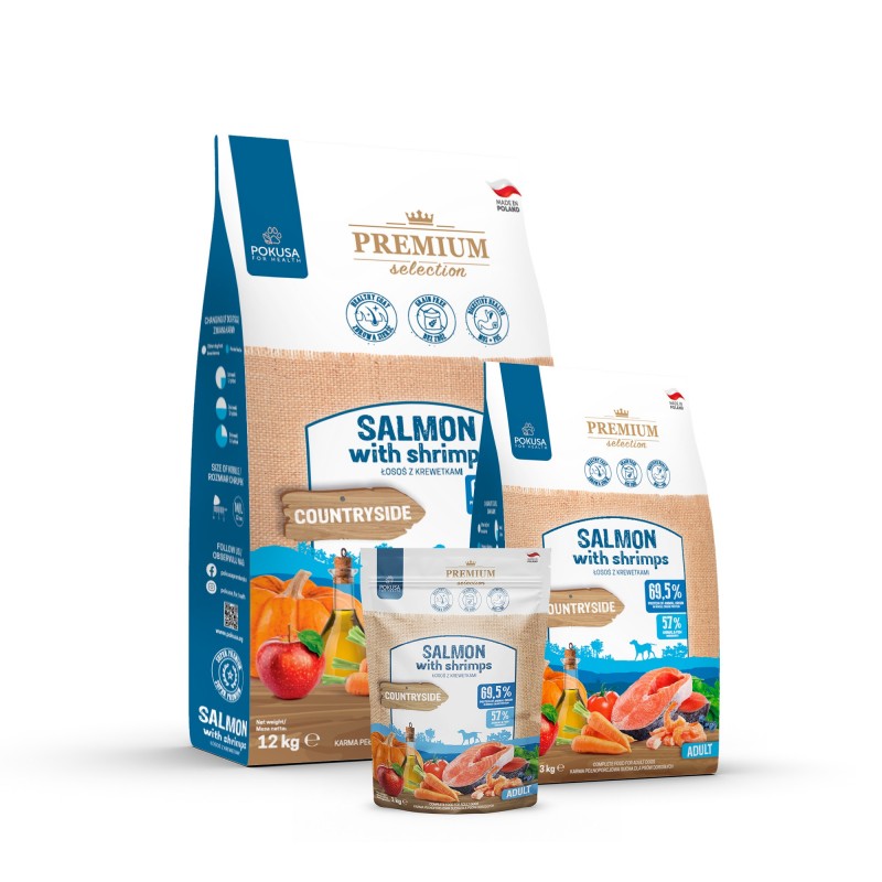 Premium Selection SALMON with shrimps