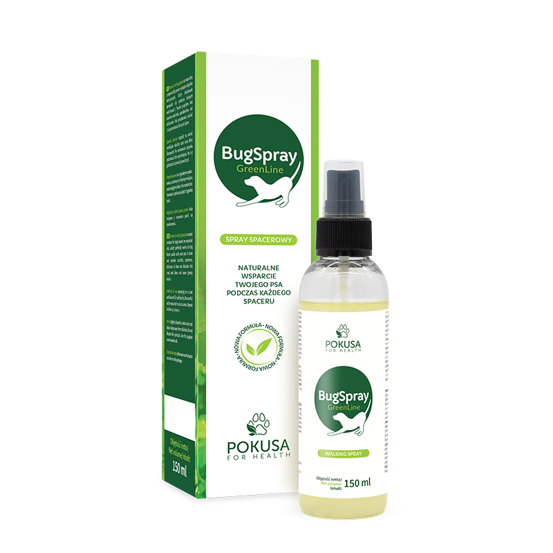 GreenLine BugSpray - naturalny olejek dla psów