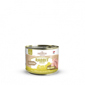 Premium Selection - rabbit - wet food for adult cats