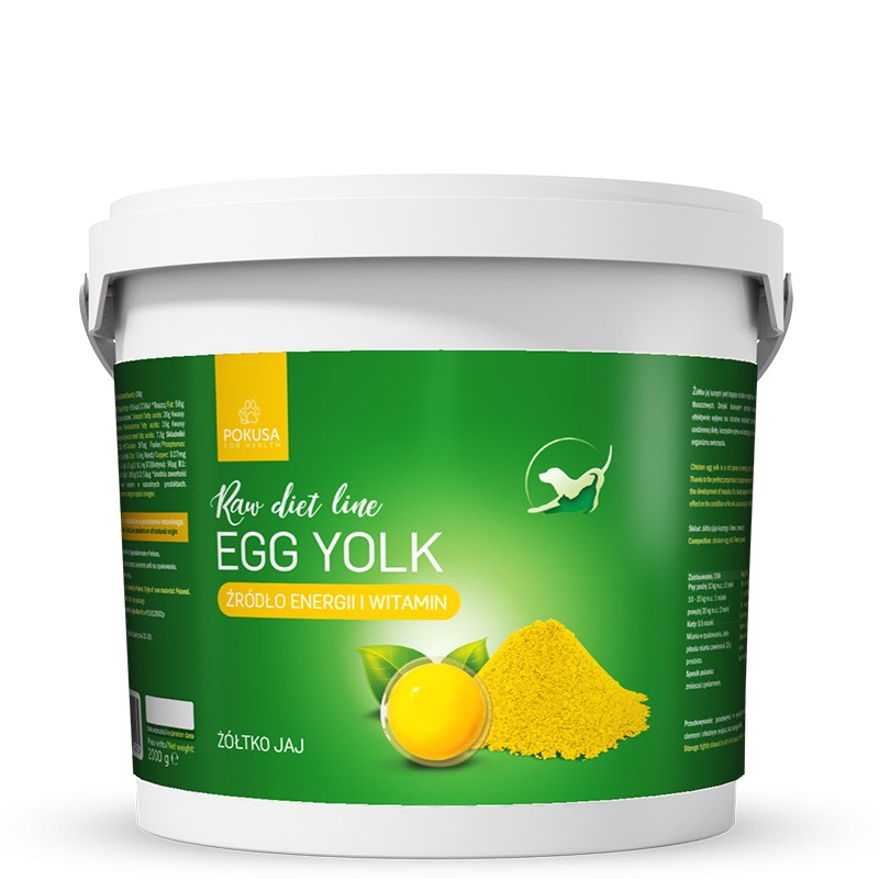 RawDietLine Żółtko jaja kurzego - naturalne suplementy