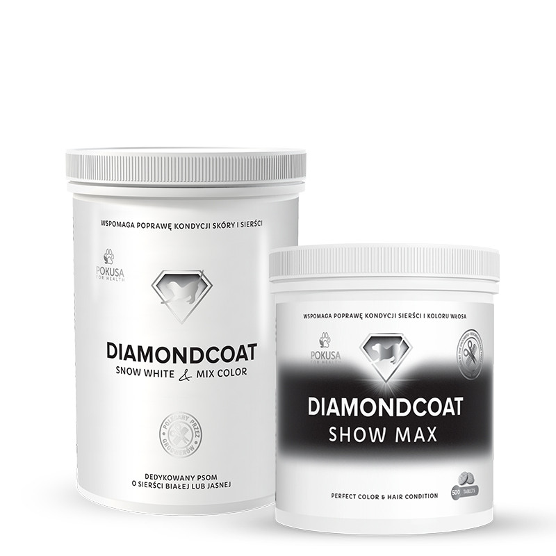 Zestaw DiamondCoat SMALLSHOW dla sierści jasnej