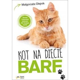 Kot na diecie BARF - Małgorzata Olejnik - książka
