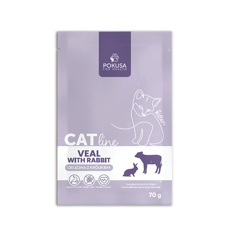 CatLine Veal with Rabbit KITTEN