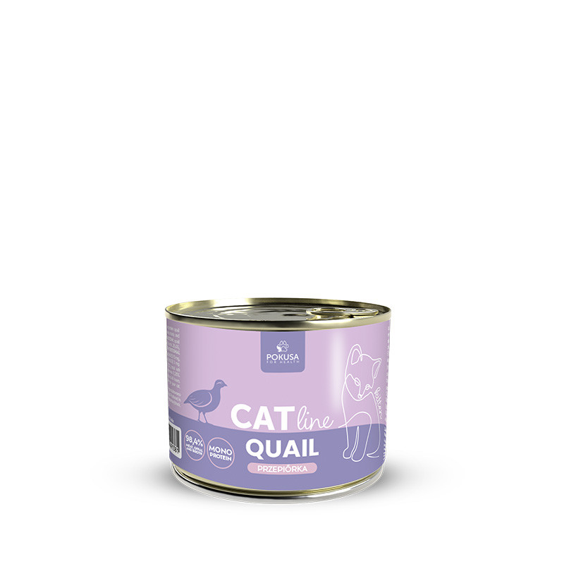 Premium Selection - quail - wet food for kittens