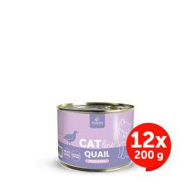 Premium Selection - quail - wet food for kittens