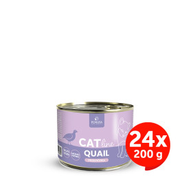 Premium Selection - quail - wet food for kittens