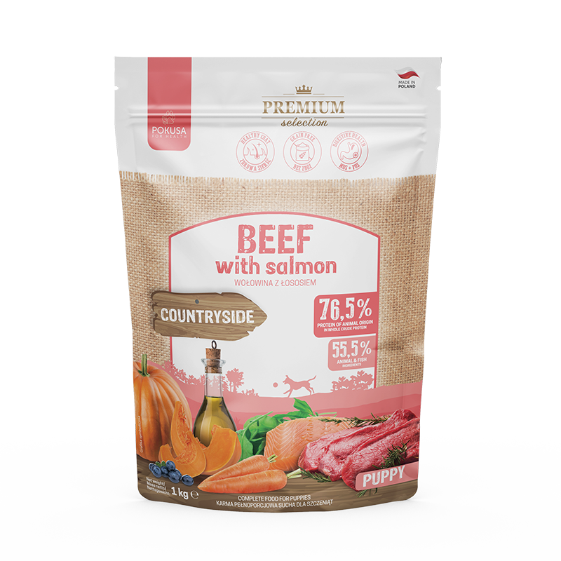 Premium Selection Beef with Salmon Puppy Premium Selection Beef with Salmon Puppy