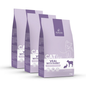 CATLINE VEAL WITH RABBIT KITTEN