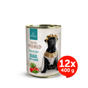 Nutri World – Smaki Świata – Włochy / Przepiórka 400 g
