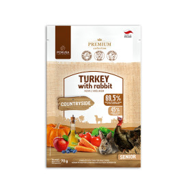 Senior Dog Food with Turkey and Rabbit
