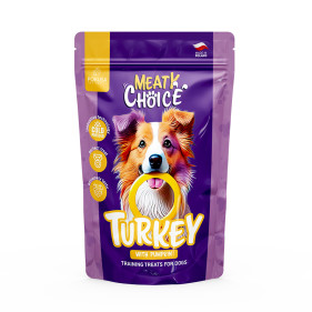 MeatyChoice Turkey with Pumpkin - smaczki treningowe