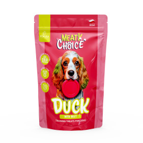 MeatyChoice Duck with Beet - smaczki treningowe