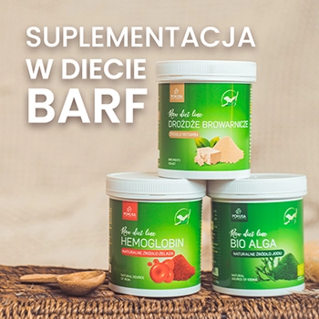 Suplementacja w diecie BARF